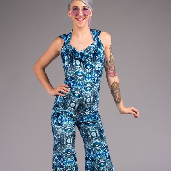 Warrior Within Designs 420 Print Jumpsuit - Picture 4 of 8